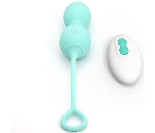 ARMONY - BLOSSOMS VAGINAL DUMBBELL VIBRATION REMOTE CONTROL 10 VIBRATIONS GREEN