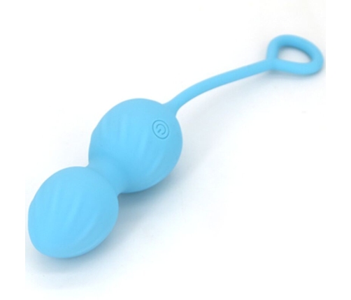 ARMONY - BLOSSOMS VAGINAL DUMBBELL VIBRATION REMOTE CONTROL 10 VIBRATIONS BLUE