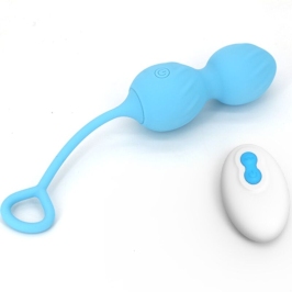ARMONY - BLOSSOMS VAGINAL DUMBBELL VIBRATION REMOTE CONTROL 10 VIBRATIONS BLUE ARMONY - BLOSSOMS VAGINAL DUMBBELL VIBRATION REMOTE CONTROL 10 VIBRATIONS BLUE