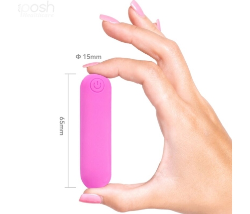 ARMONY - SPLASH HEHE VIBRATOR BULLET SILICONE 10 VIBRATIONS 65 X 15 CM PINK