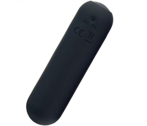 ARMONY - SPLASH HAHA VIBRATOR BULLET SILICONE 10 VIBRATIONS 75 X 19 CM BLACK