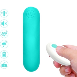 ARMONY - SPLASH JOLINE VIBRATOR BULLET SILICONE REMOTE CONTROL 10 VIBRATIONS 65 X 15 CM GREEN ARMONY - SPLASH JOLINE VIBRATOR BULLET SILICONE REMOTE CONTROL 10 VIBRATIONS 65 X 15 CM GREEN