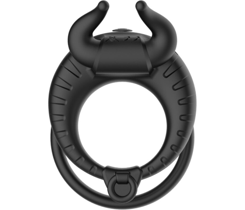 ARMONY - BULL'S PASION RING VIBRATOR 10 SPEEDS BLACK