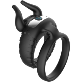 ARMONY - BULL'S PASION RING VIBRATOR 10 SPEEDS BLACK ARMONY - BULL'S PASION RING VIBRATOR 10 SPEEDS BLACK