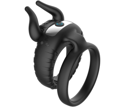 ARMONY - BULL'S PASION RING VIBRATOR 10 SPEEDS BLACK