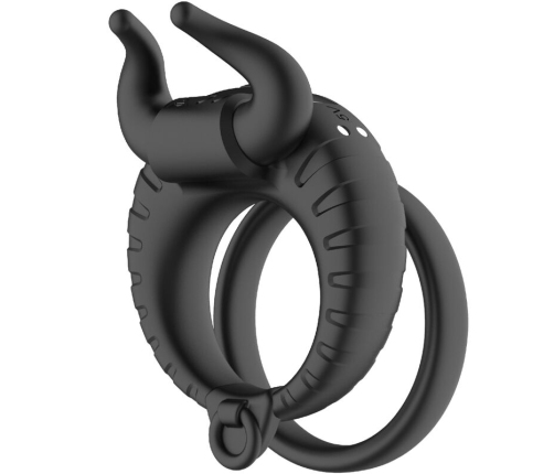 ARMONY - BULL'S PASION RING VIBRATOR 10 SPEEDS BLACK