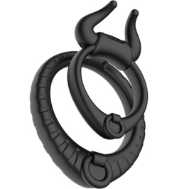 ARMONY - BULL'S PASION RING BLACK ARMONY - BULL'S PASION RING BLACK