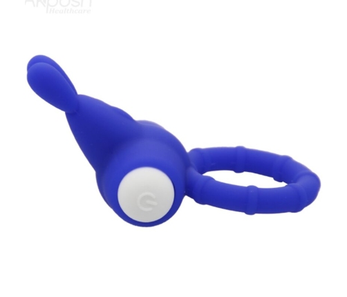 ARMONY - MS BUNNY VIBRATOR RING SILICONE BLUE