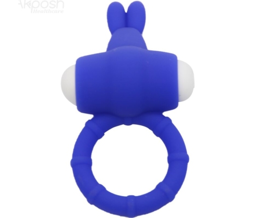 ARMONY - MS BUNNY VIBRATOR RING SILICONE BLUE
