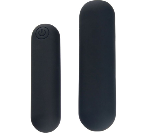 ARMONY - SPLASH HAHA VIBRATOR BULLET SILICONE 10 VIBRATIONS 75 X 19 CM BLACK