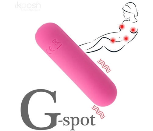 ARMONY - SPLASH HAHA VIBRATOR BULLET SILICONE 10 VIBRATIONS 75 X 19 CM PINK