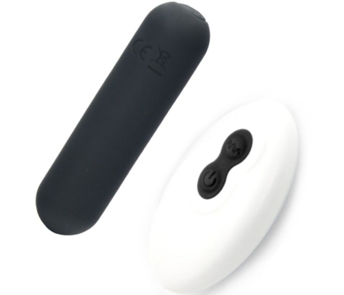 ARMONY - SPLASH JOLINE BALA VIBRADORA SILICONA CONTROL REMOTO 10 VIBRACIONES 65 X 15 CM NEGRO