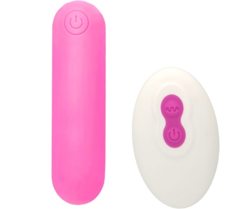 ARMONY - SPLASH JOLINE VIBRATOR BULLET SILICONE REMOTE CONTROL 10 VIBRATIONS 65 X 15 CM PINK
