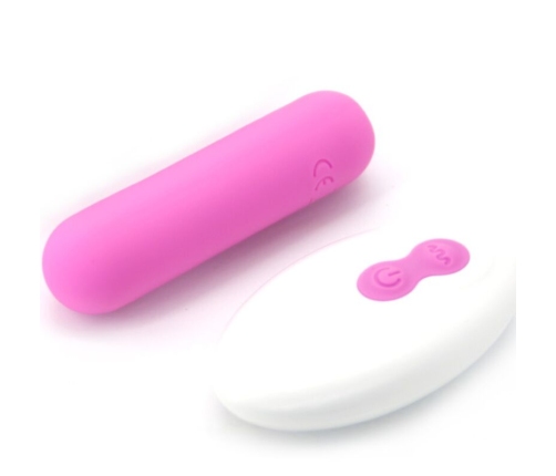 ARMONY - SPLASH JOLINE VIBRATOR BULLET SILICONE REMOTE CONTROL 10 VIBRATIONS 65 X 15 CM PINK