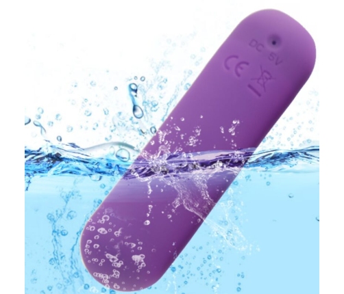 ARMONY - SPLASH JOIE VIBRATOR BULLET SILICONE REMOTE CONTROL 10 VIBRATIONS 75 X 19 CM PURPLE