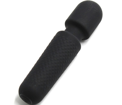 ARMONY - YOUR MAGIC MASSAGER & VIBRATOR RECHARGEABLE 10 VIBRATIONS WAND DOTS BLACK
