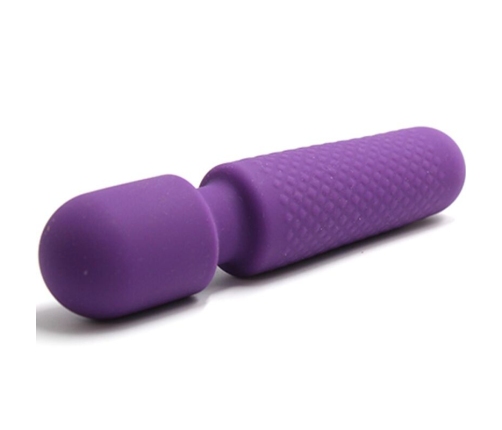 ARMONY - YOUR MAGIC MASSAGER & VIBRATOR RECHARGEABLE 10 VIBRATIONS WAND DOTS PURPLE