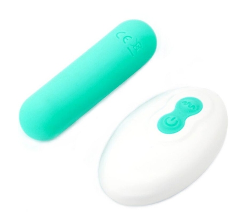 ARMONY - SPLASH JOLINE VIBRATOR BULLET SILICONE REMOTE CONTROL 10 VIBRATIONS 65 X 15 CM GREEN