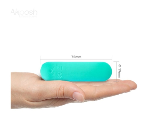 ARMONY - SPLASH JOIE VIBRATOR BULLET SILICONE REMOTE CONTROL 10 VIBRATIONS 75 X 19 CM GREEN