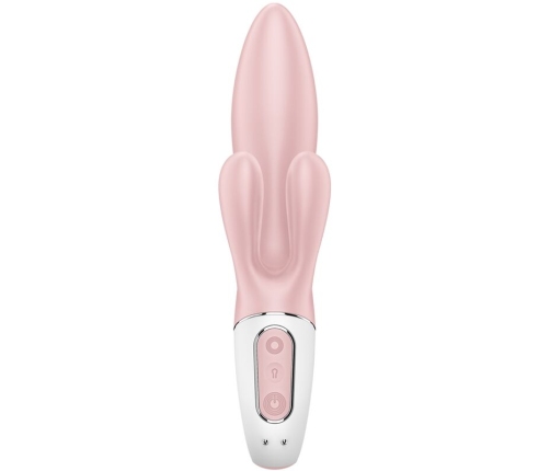 SATISFYER - AIR PUMP BUNNY 3 INFLATABLE RABBIT VIBRATOR PINK