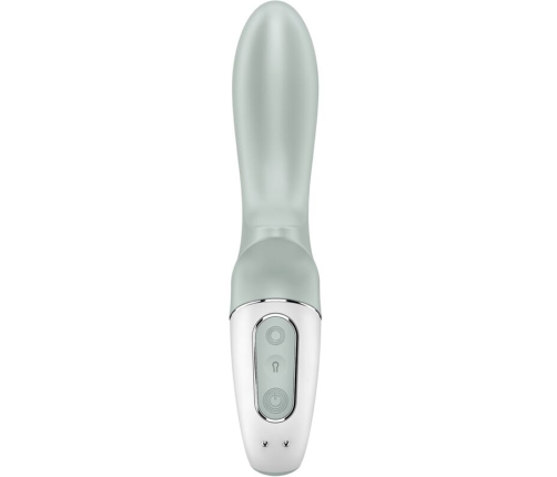 SATISFYER - AIR PUMP BOOTY 3 INFLATABLE ANAL VIBRATOR GREYGREEN