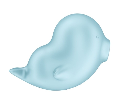 SATISFYER - SASSY SEAL STIMULATOR & VIBRATOR BLUE