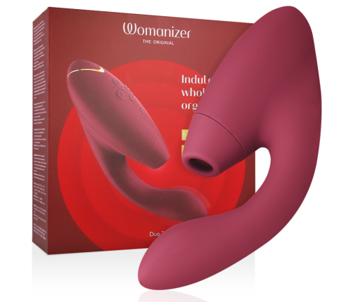 WOMANIZER - DUO 2 STIMULATOR BORDEAUX