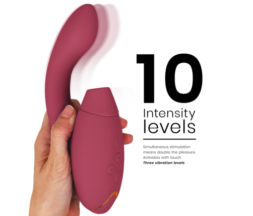 WOMANIZER - DUO 2 STIMULATOR BORDEAUX