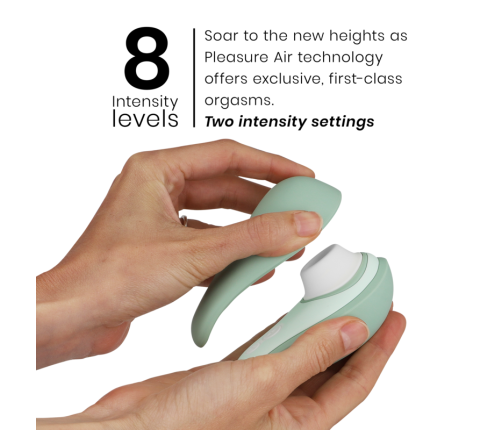 WOMANIZER - LIBERTY 2 ESTIMULADOR & SUCCIONADOR CLÍTORIS VERDE CLARO