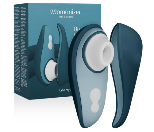 WOMANIZER - LIBERTY 2 CLITORIS STIMULATOR & SUCTION BLUE