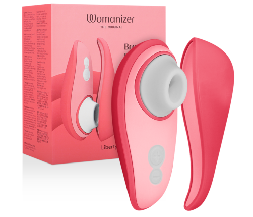 WOMANIZER - LIBERTY 2 CLITORIS STIMULATOR & SUCTION PINK