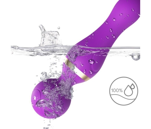ARMONY - FREEZA MASSAGER & VIBRATOR SUPER FLEXIBLE HEAD PURPLE