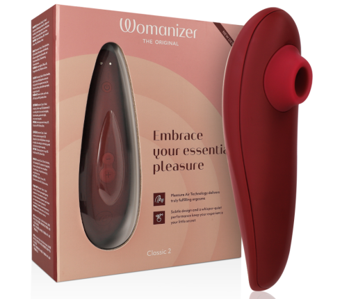 WOMANIZER - CLASSIC 2 CLITORAL STIMULATOR BORDEAUX