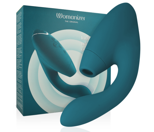 WOMANIZER - DUO 2 STIMULATOR BLUE PETROL