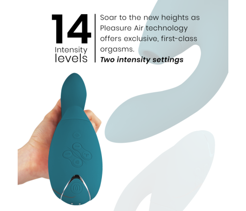 WOMANIZER - DUO 2 STIMULATOR BLUE PETROL