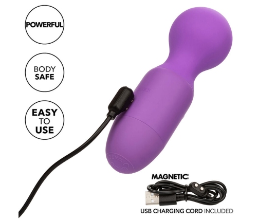 CALEXOTICS - FIRST TIME MASAJEADOR RECARGABLE 10 VIBRACIONES VIOLETA