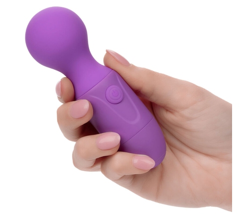 CALEXOTICS - FIRST TIME MASAJEADOR RECARGABLE 10 VIBRACIONES VIOLETA