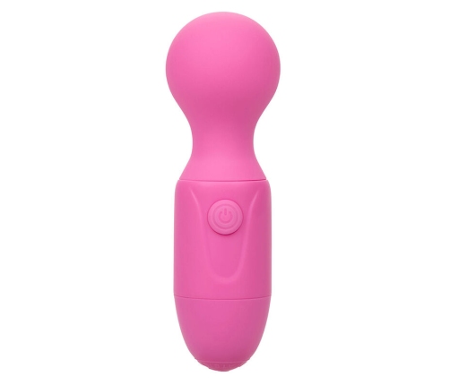 CALEXOTICS - FIRST TIME MASAJEADOR RECARGABLE 10 VIBRACIONES ROSA