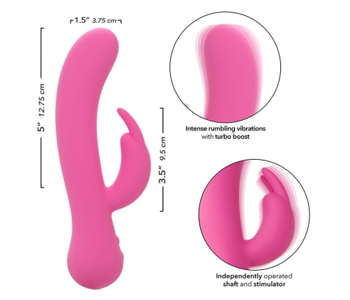 CALEXOTICS - FIRST TIME VIBRATOR RABBIT RECHARGEABLE PINK