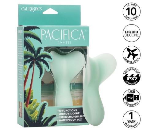CALEXOTICS - PACIFICA TAHITI ESTIMULADOR 10 FUNCIONES AQUA