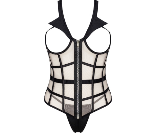 LIVCO CORSETTI FASHION - LAURA LC 20215 CORSET + THONG S/M