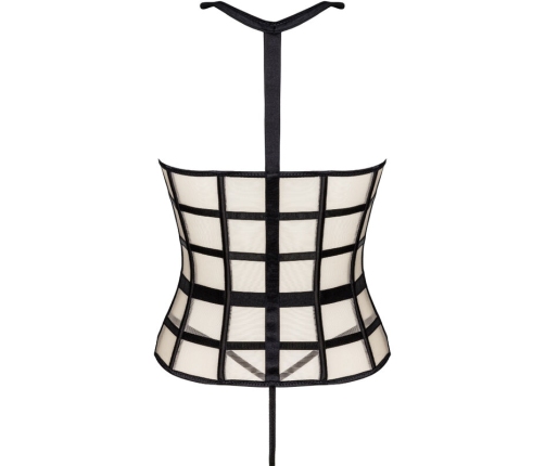 LIVCO CORSETTI FASHION - LAURA LC 20215 CORSET + THONG L/XL