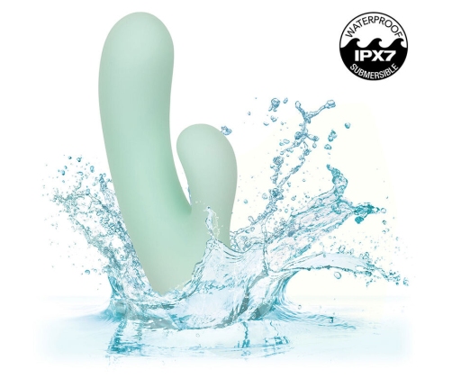 CALEXOTICS - PACIFICA FIJI VIBRADOR Y ESTIMULADOR PUNTO G 10 VIBRACIONES AQUA