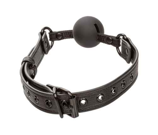 CALEXOTICS - NOCTURNAL MORDAZA DE BOLA SILICONA NEGRO