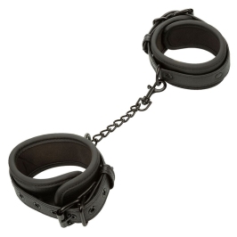 CALEXOTICS - NOCTURNAL ANKLE CUFFS LEATHER ADJUSTABLE BLACK CALEXOTICS - NOCTURNAL ANKLE CUFFS LEATHER ADJUSTABLE BLACK