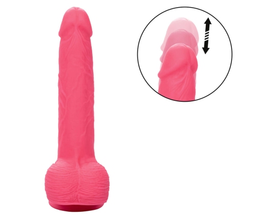 CALEXOTICS - STUDS VIBRADOR REALÍSTICO 10 VIBRACIONES Y ROSA