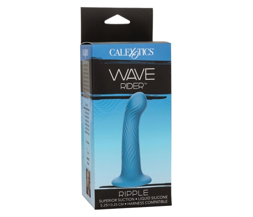 CALEXOTICS - WAVE RIDER RIPPLE ANAL PLUG BLUE