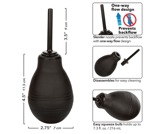 CALEXOTICS - ONE WAY DUCHA ANAL NEGRO