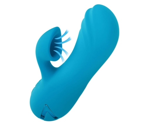 CALEXOTICS - SUNSET BEACH SEDUCER VIBRATOR & STIMULATOR 10 FUNCTIONS BLUE