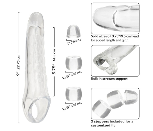 CALEXOTICS - MAXX PENIS EXTENDER ADJUSTABLE CLEAR